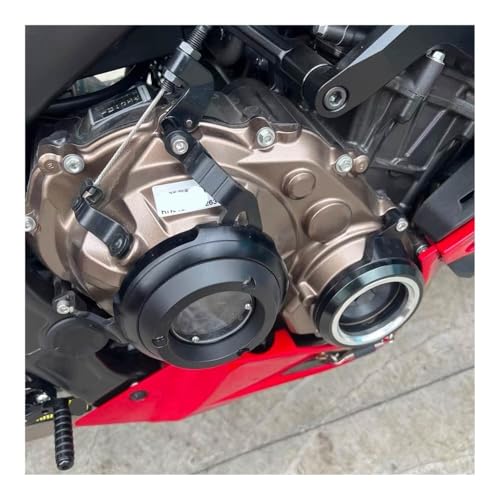 Protector estator CBR650R y CB650R 2021-2023 cubierta motor tapa anticaída 5