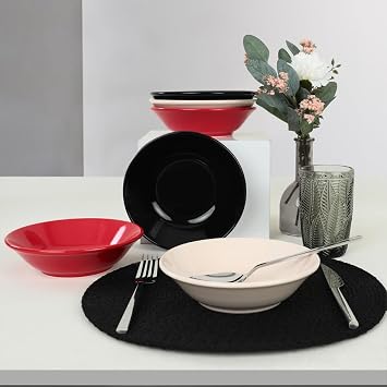 Keramika Noble Hitit Yemek Taba  18 Cm 6 Adet 030/650