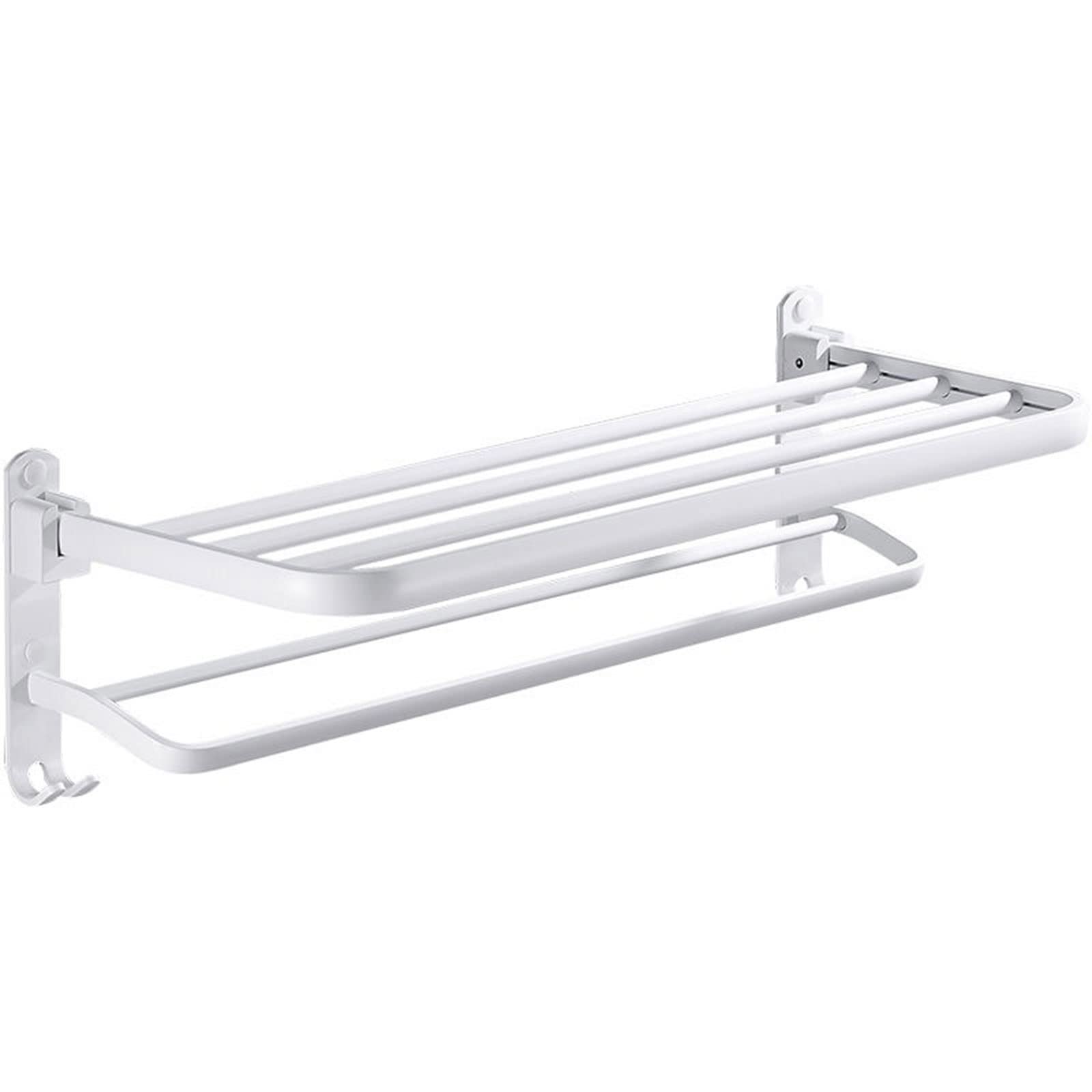 Corner Shower Caddy Shower Shelf Bathroom Shower Organizer Storage Hanging Shower Caddy for Toilet Kitchen and Dorm 60cm