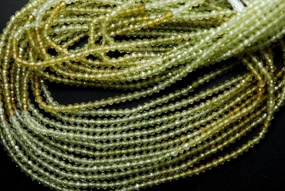 Garnet grossulaire précieux en rondelles facettées pour joaillerie fine