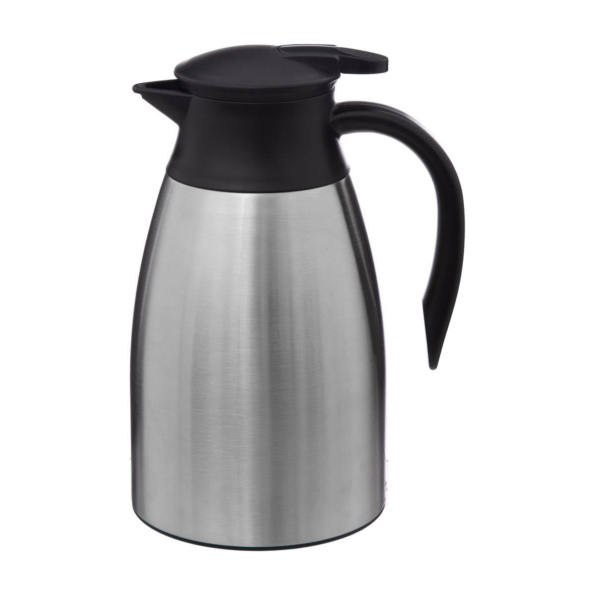 Pichet isotherme 1,5l inox 5five verseuse élégante pour garder le café chaud