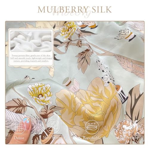 Silk Scarf Women Square Scarf Vintage Horse Pattern Lightweight Satin Small Scarf Neckerchief Bandanas Hairband4