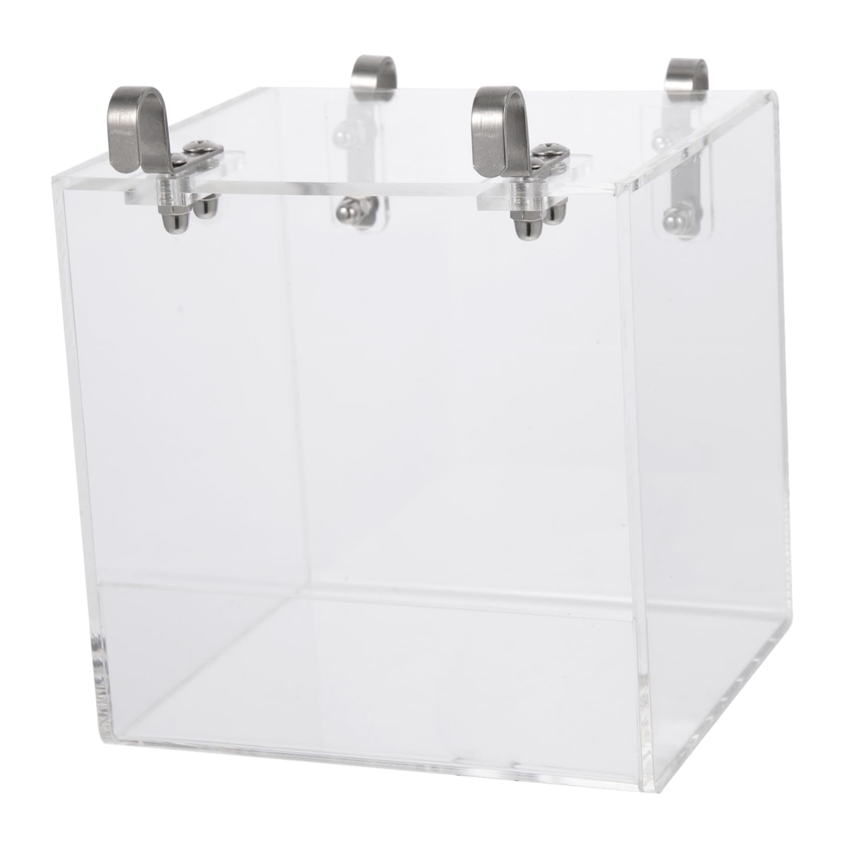 Vogelbadewanne aus Acryl, Vogeldusche, Transparente Kasten für Papageien