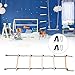 Kids 5 - Step Climbing Rope Ladder - Wooden & Polyester Swing Toy, Indoor/Outdoor Fitness Equipment, 100KG Load