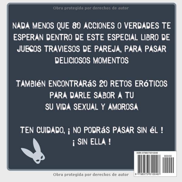 Miniatura 2 de Acción o Verdad versión caliente Libro de juegos para parejas traviesas I Ideal para condimentar tu vida amorosa, aumentar la complicidad con tu
