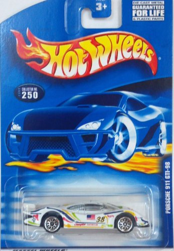 Hot Wheels Porsche 911 GTI-98 #250 Año 2001 miniatura 1