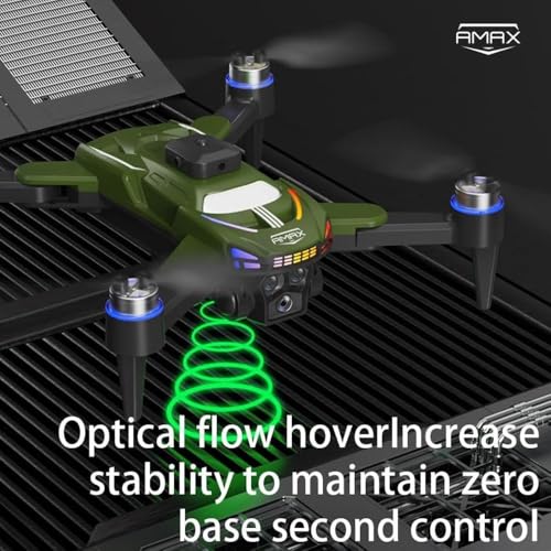 Image of SUPER TOY Dual 4K Camera RC Quadcopter Drone with Brushless Motor Obstacle Avoidance Wi-Fi Selfie Control Rechargeable Battery