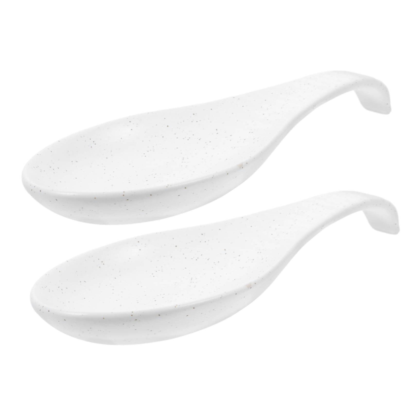 Cabilock 2piezas Reposacucharas Cerámica Decoración De Cocina Accesorio Estilo Japonés