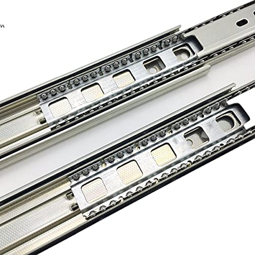 Deshitong 10PAIR 10"L 5 Pairs Of 16 Inch Full Extension Drawer Slides Mount Ball Bearing Sliding thumb #4