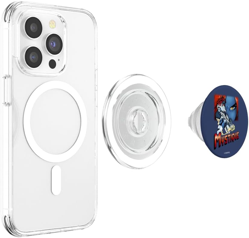Marvel X-Men Mystique Weapons Ready Close-Up PopSockets PopGrip for MagSafe