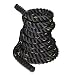 Zeny Training Batte Rope 2" Poly Dacron 40ft Workout Training Undulation Fitness Rope Exercise (2" 40ft)