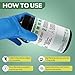 One Step Protein Urine Testing Kit, 100 Urine Test Strips, Quick, Accurate Results, 60 Seconds, Home Urinalysis Test Strips, Proteinuria Check, Monitor UTI, Kidney Health, Liver & More