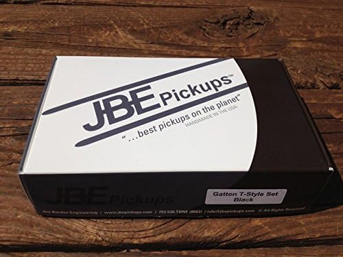 Joe Barden Danny Gatton Tele Telecaster Pickup Set BLACK JBE Pickups Auth Dealer-L8