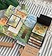 Scrapbooking-Zubehör-Set, Notizblock für Ölgemälde, Vintage-Design, mit Scrapbook-Aufklebern und gewebter Tasche, Geschenk für Scrapbooking-Freunde
