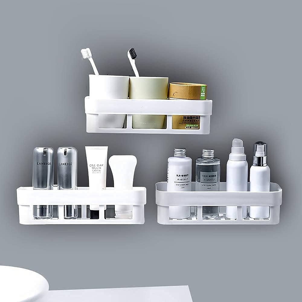 UCRAVO Multipurpose Wall Mount Bathroom Shelf and Rack for Home and Kitchen. Self Adhesive Sticker Support Without Drilling (Pack of 1) (B0CW9MS6ZC) Amazon Price History, Amazon Price Tracker