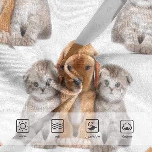 Cute Dog Cat White Toddler Underwear Custom 2t Cotton Panties Little Girl Stylish Undies Kids Briefs3