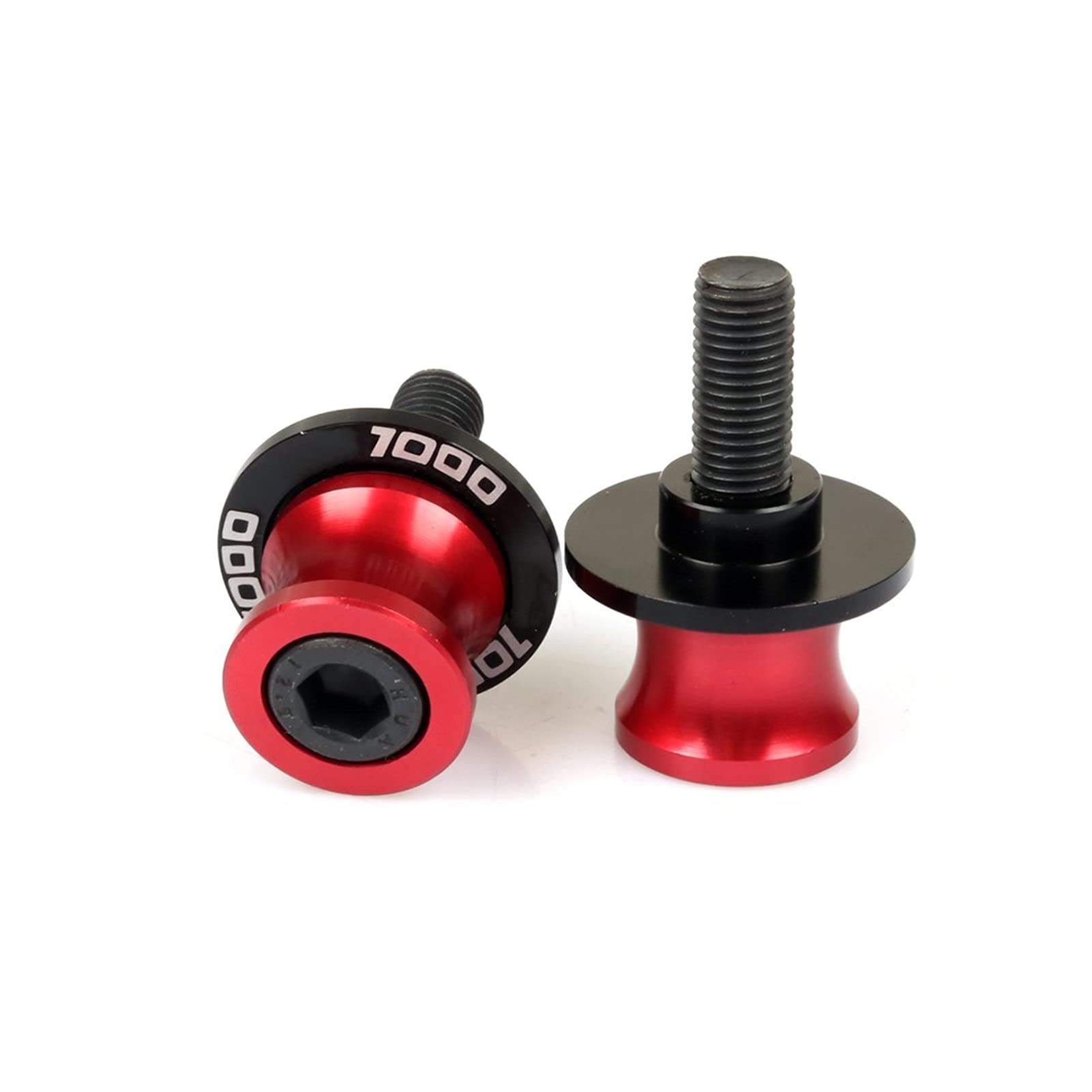 Curseur de bras oscillant 10mm rouge double fonction protection et levage Kawasaki Z1000