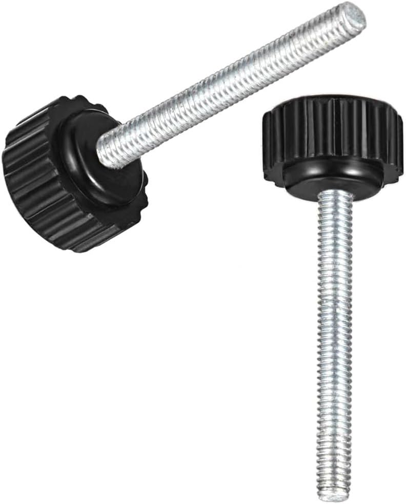 MACHSWON Knurled Clamping Knobs Saw Drill Press Lathe and Routing Jigs Packaging Machinery Printing Equipment Hand Clamping Handle Bolt Hand Knob Screw Replacement Parts M4 x 35mm 5pcs - Image 3