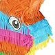 Relaxdays Pinata, Esel, Lama, Geburtstag, zum Aufhängen, Mädchen & Junge, HBT 27,5 x 25 x 7 cm, Regenbogen, Kinder, bunt, 10042839, Rainbow