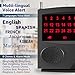 SYNLETT Wireless Calling System Nurse Call System Caregiver Pager for Restaurant Clinic Nursing Home 7 Languages 8 Alert Tones, 10 Call Buttons and 1 Monitoring Unit for Patients Seniors Customer