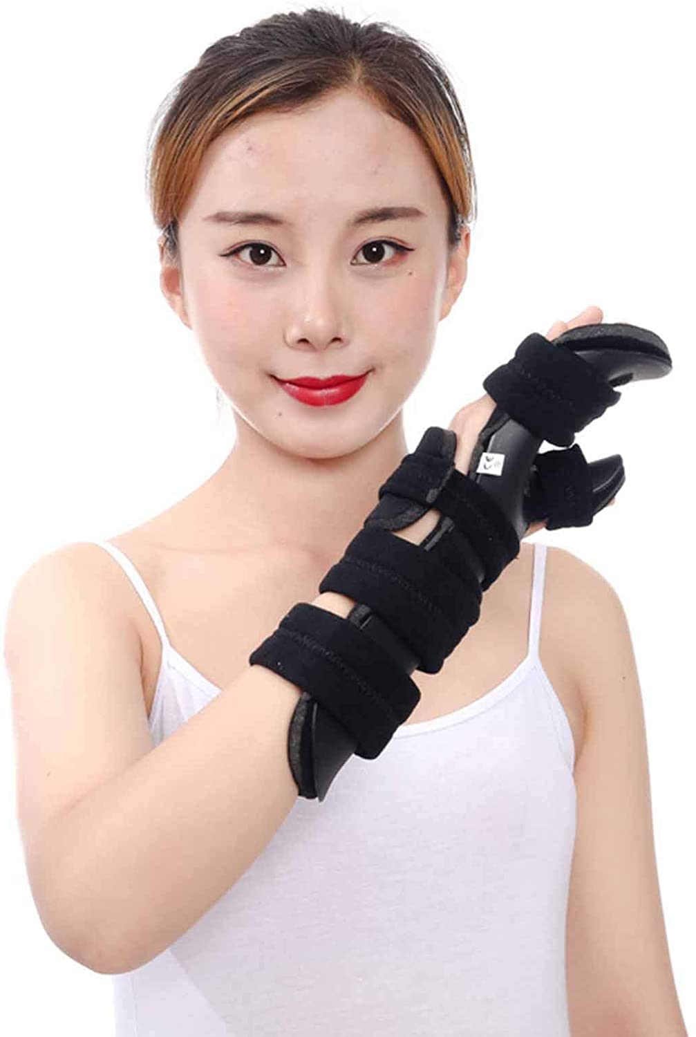 Cojín Soporte De Muñeca, Férula De Mano En Reposo, Muñeca Nocturna, Inmovilizador De Pulgar, Soporte para Dolor, Tendinitis, Esguince, Fractura, Artritis, Dislocación (Size : M)