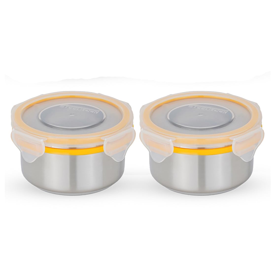 Steellock 200ml Jars - Airtight Food Storage Set -1
