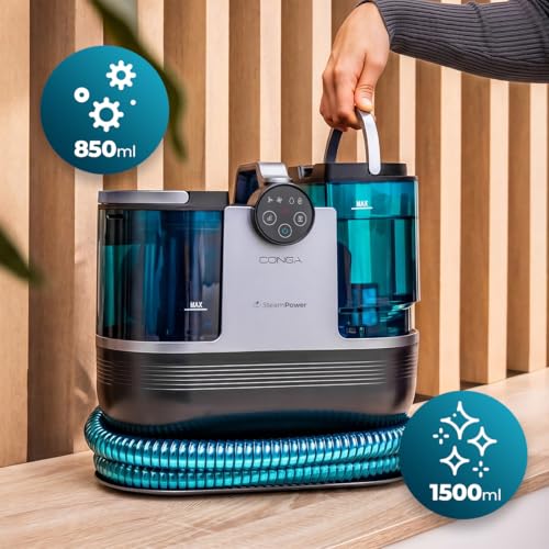 Cecotec Polsterreiniger Conga 7000 Carpet&Spot Clean Steam XXL Neo. 1700 W, Dampffunktion, 3-in-1 sprühen saugen reinigen, 1… – Ansicht 5