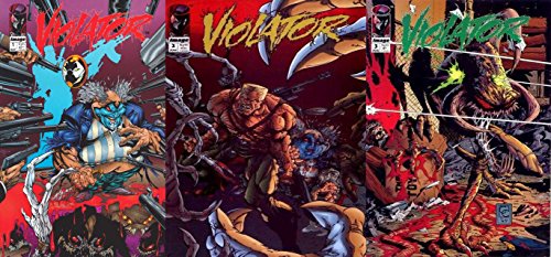 VIOLATOR #1-3 Complete Mini-Series Set -ALAN MOORE STORY (SPAWN)