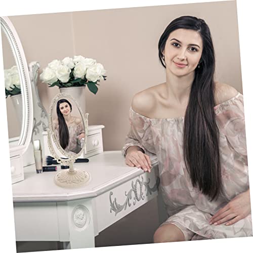 Espejo de Maquillaje Doble Cara con Aumento 360° Beige miniatura 4