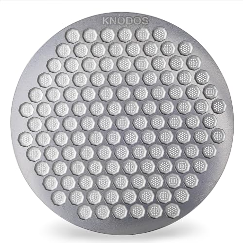 Image of Espresso Puck Screen 54mm - Stainless Steel Ultra Thin Espresso Filter Perfect Fit With Breville Barista Express, Pro, Touch, Bambino, Infuser, Easy Clean Design (Silver, 54mm)