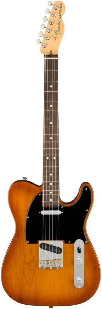 Guitarra Fender American Performer Telecaster na cor Honeyburst com fingerboard Rosewood