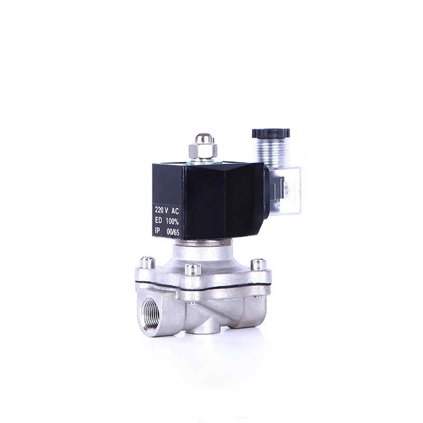 Válvula solenoide para agua en sistemas automatizados de riego doméstico