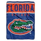 NORTHWEST NCAA Florida Gators Raschel Throw Blanket, 60' x 80', Basic