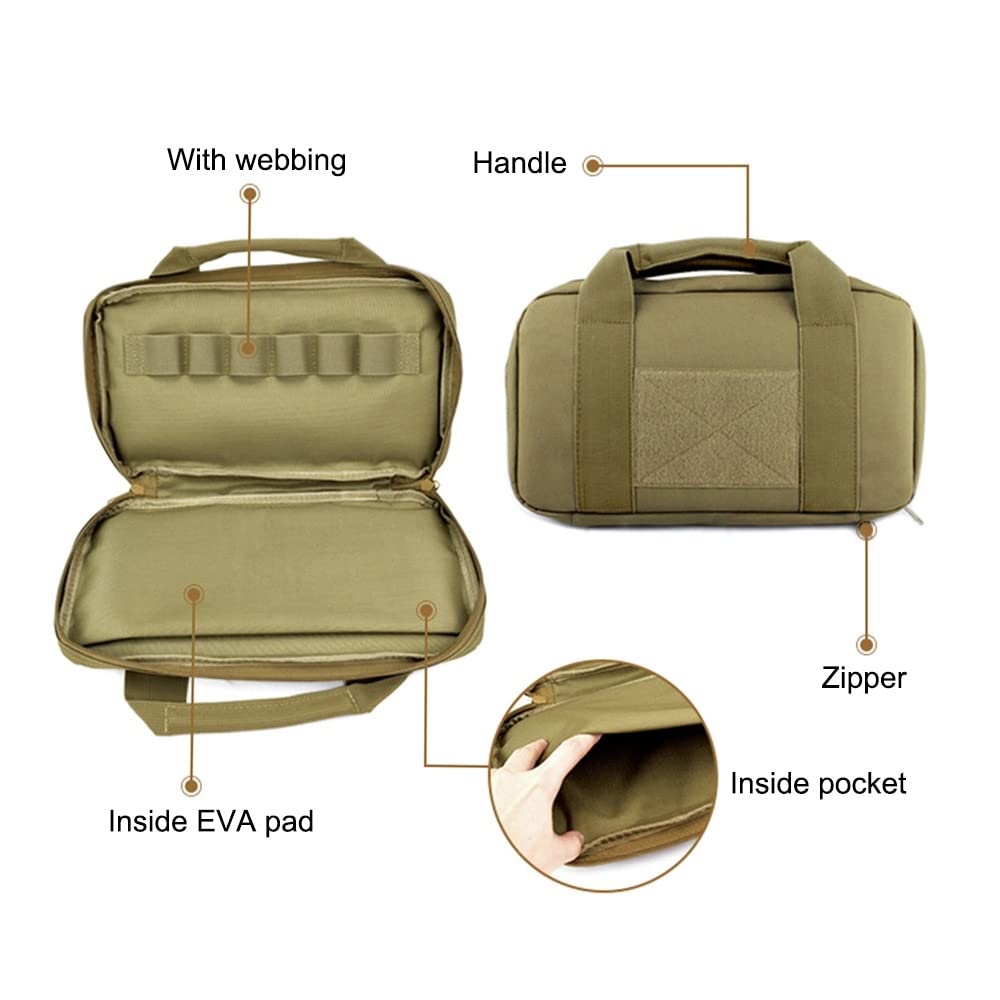 Borsa Tattica Portaoggetti MOLLE In Nylon 500D - Multitasca Per Campeggio, Escursionismo E Caccia - 3
