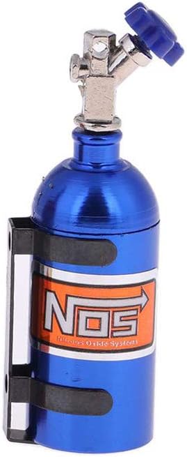 Simulation Nitrogen Bottle Decoration Accessory for 1:10 RC Crawler Car TRX4 SCX10 90046 D90 D110 TF2 (Blue)