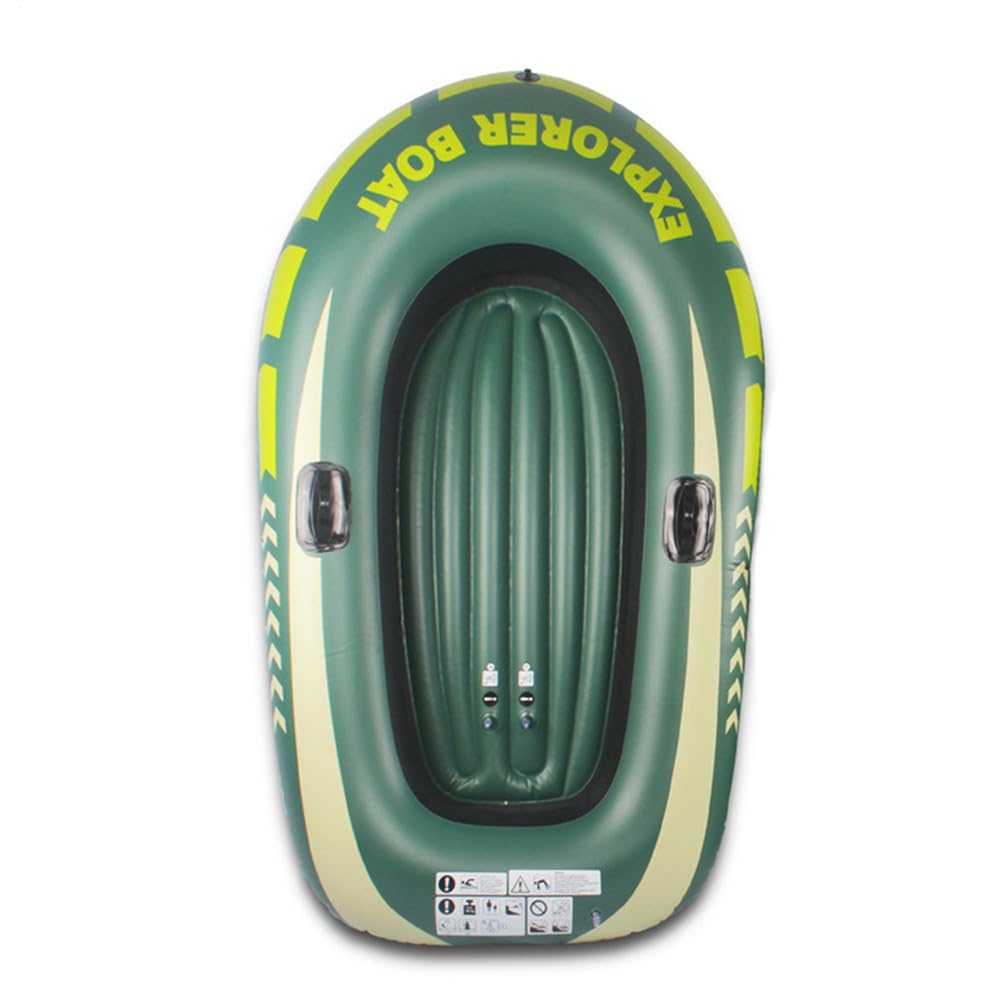 Stivale gonfiabile – Kayak gonfiabile, stivale da pesca robusto |pesca in canoa, adulti in barca a due stanze, barca gonfiabile per pesce e tempo libero, ideale per laghi, fiumi sedute d'acqua