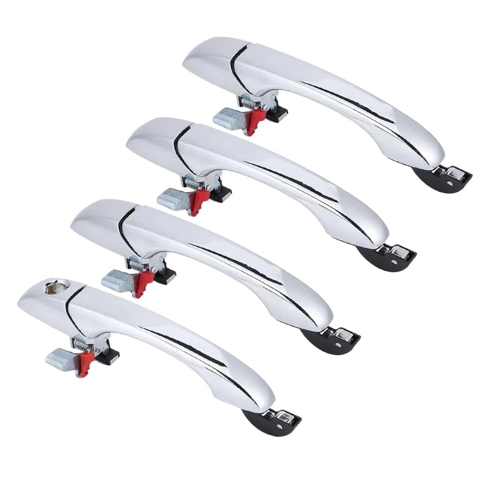 WSX5FC Exterior Door Handles Exterior Door Handles for 2005-2010 for Chrysler 300 300C for Magnum Front Rear Left Right 4589009AH 5065801AG 5065800AG
