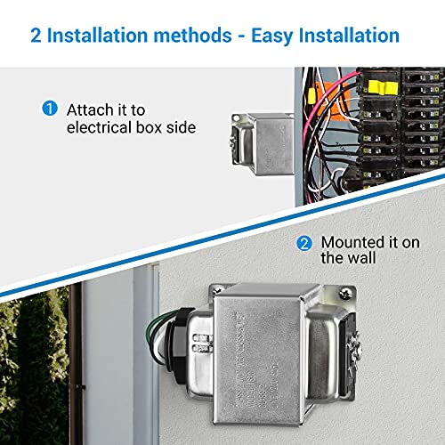 DEWENWILS Doorbell Transformer, 16V 30VA Low Voltage Transformers