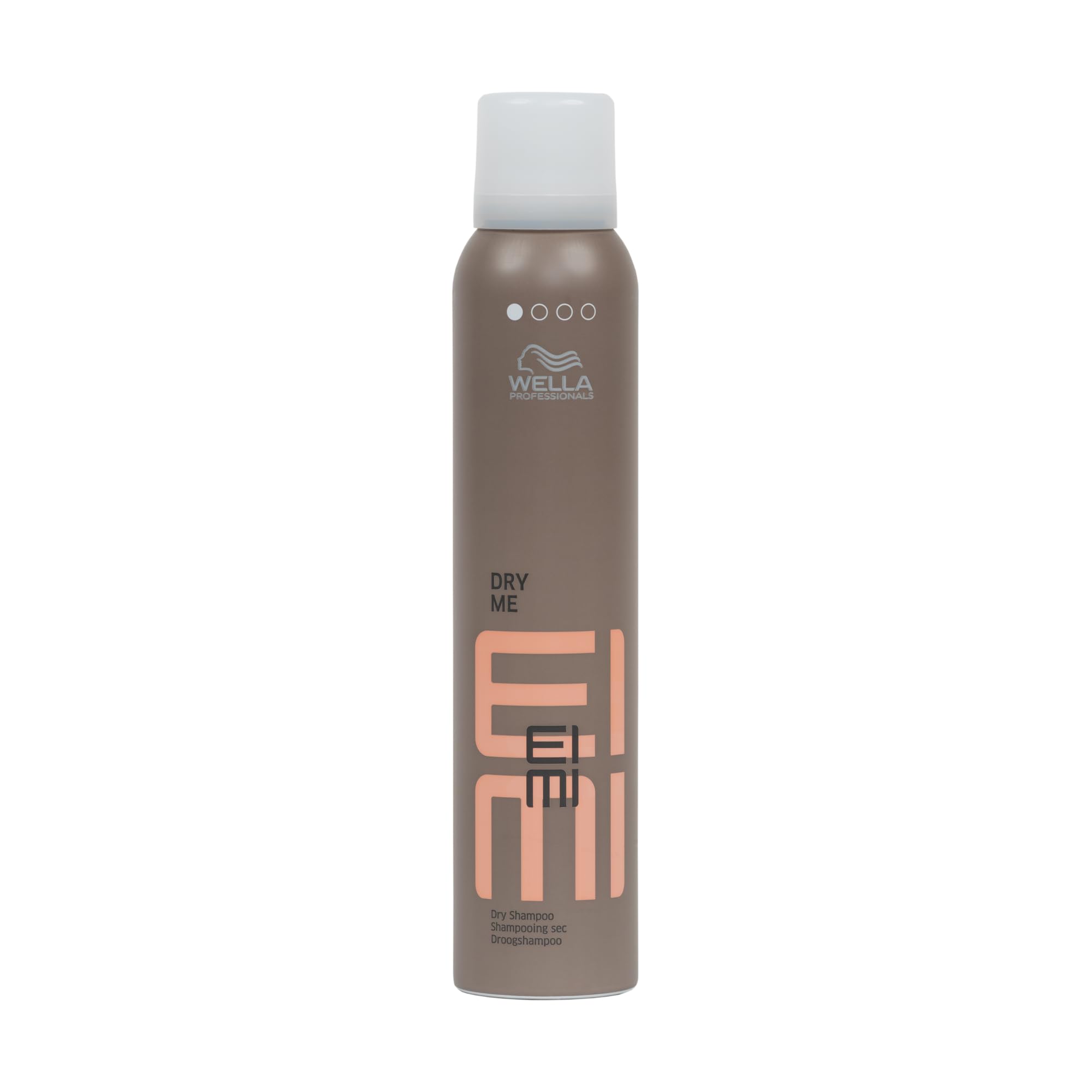 Wella Eimi Dry Me – Trockenshampoo mit Tapiokastärke für müheloses Volumen – mattierendes Trockenshampoo mit flexiblem Halt für ein aufgefrischtes Haarstyling – 1 x 180 ml