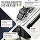 Transportbox Katze Hund Katzentransportbox Hundetasche Kleine Hunde Katzen Transportboxen Hundetragetasche Tragetasche Hund Katzentasche Katzenbox Transportbox Carrier (Schwarz 51 x 36 x 33 cm)