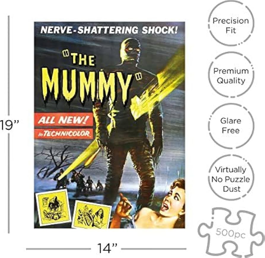 Amazon | Hammer The Mummy ミイラの幽霊 500ピース ジグソーパズル