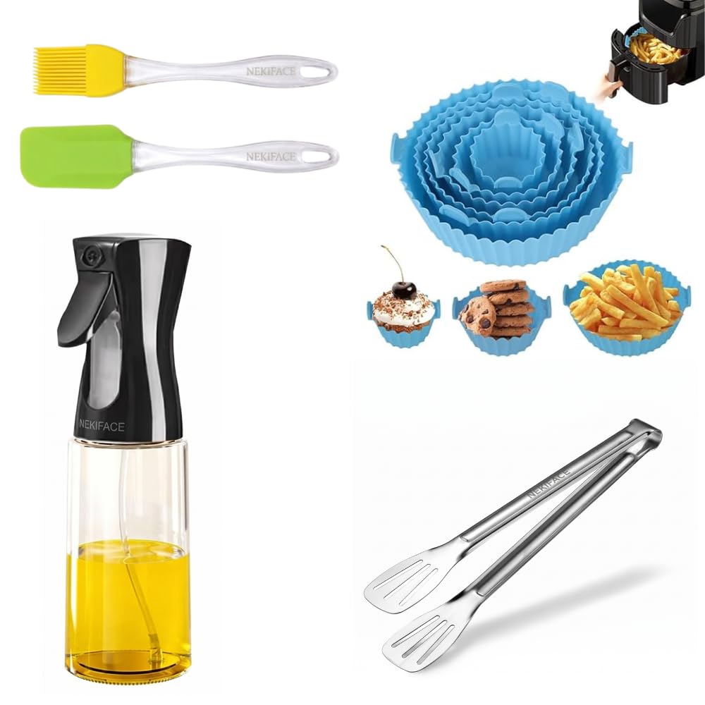 NEKIFACE 6 Pcs Multicolor Air Fryer Accessories 6 Pieces - Image 1