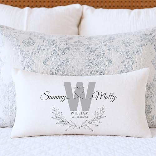Almohada de terciopelo 12x20 pulgadas personalizada miniatura 5
