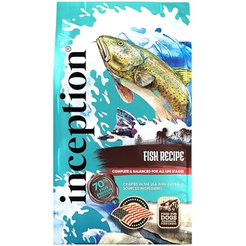 Inception Dry Dog Food Fish Recipe - Complete and Balanced Cover