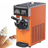 machine glace italienne ❤ 【Capacité professionnelle】Machine à glace de table professionnelle, équipée d'un bac à glaçons grande capacité de 2,5 L/3,5 L et d'un congélateur de 1 L/1,2 L. Elle peut produire de 4 à 5 L de glace par heure, et servir en continu de 2 à 4 portions (80 g par portion). Fonctionnant efficacement à température ambiante (5-32 °C / 41-89,6 °F), cette machine à glace à l'italienne répond facilement aux pics de consommation.