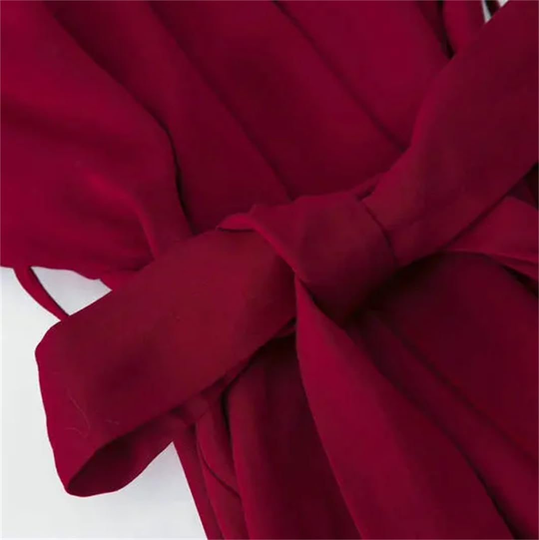 Yeuyyben Solido Rayon Cotone Kimono Vestaglia Del Merletto Delle Donne di Nozze Accappatoio Da Sposa Accappatoio Da