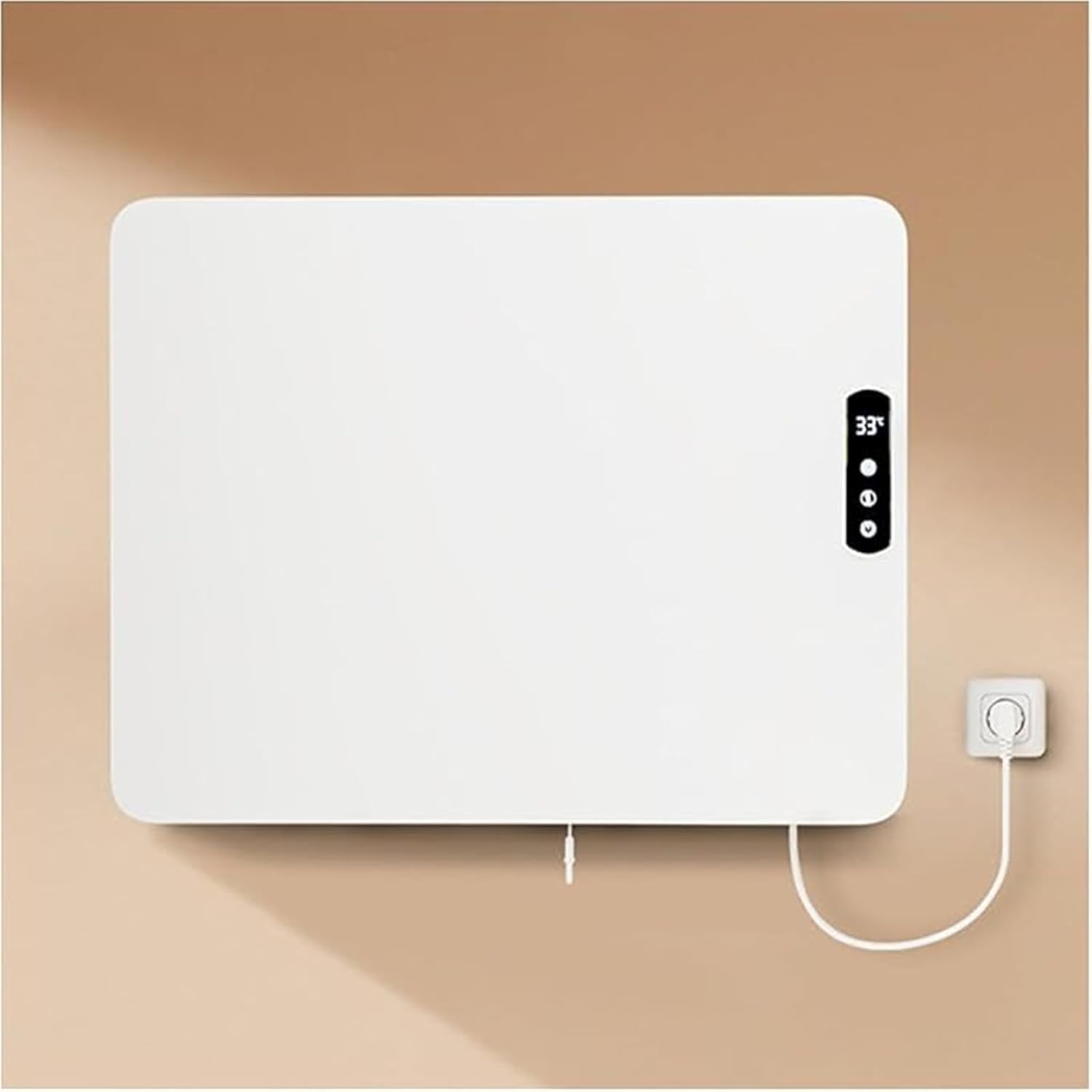 Calefactor Eléctrico de Panel Infrarrojo con Control WiFi y Termostato 400W