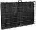 AmazonBasics Double-Door Folding Metal Dog or Pet Crate Kennel with Tray, 48 x 30 x 32.5 Inches