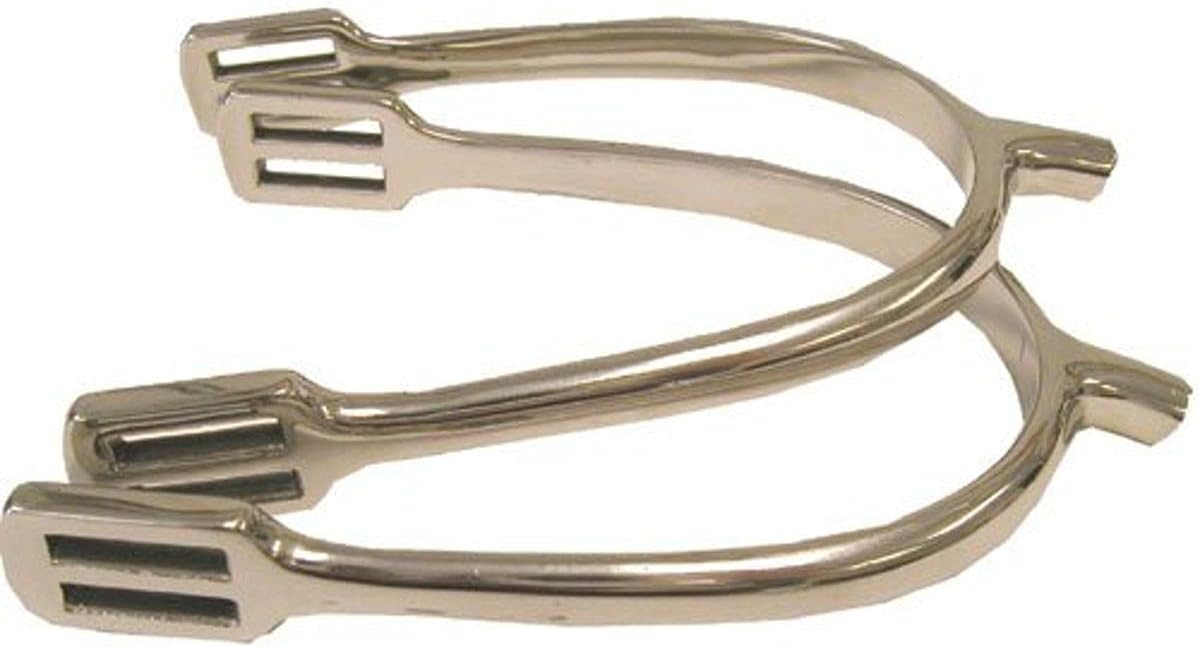 Coronet Women's Prince of Wales Square Slot English Spurs, 3/8-Inch