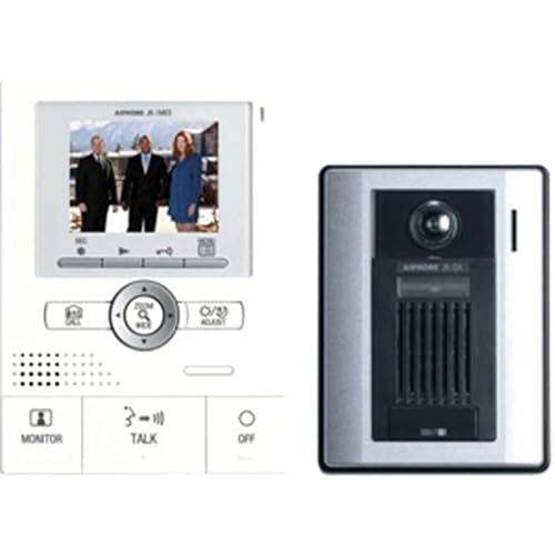 AIPHONE jks-1aed single-door de audiovídeo Intercom Set con grabación de imágenes incluye estación de Master con grabación de imagen fuente de